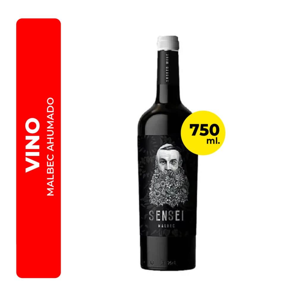 Beb Vinho Arg Sensei Malbec Ahumado 750ML