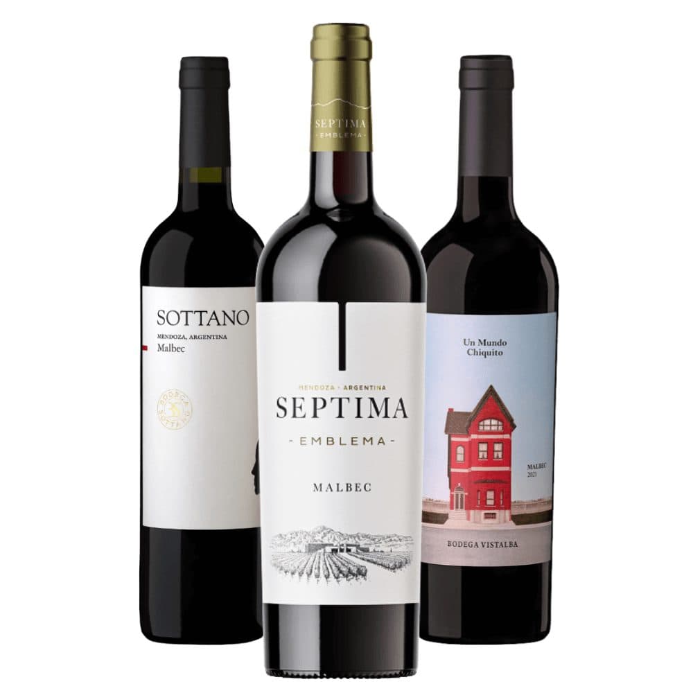 Beb Vinho Arg Sottano Malbec Kit Cx Madera
