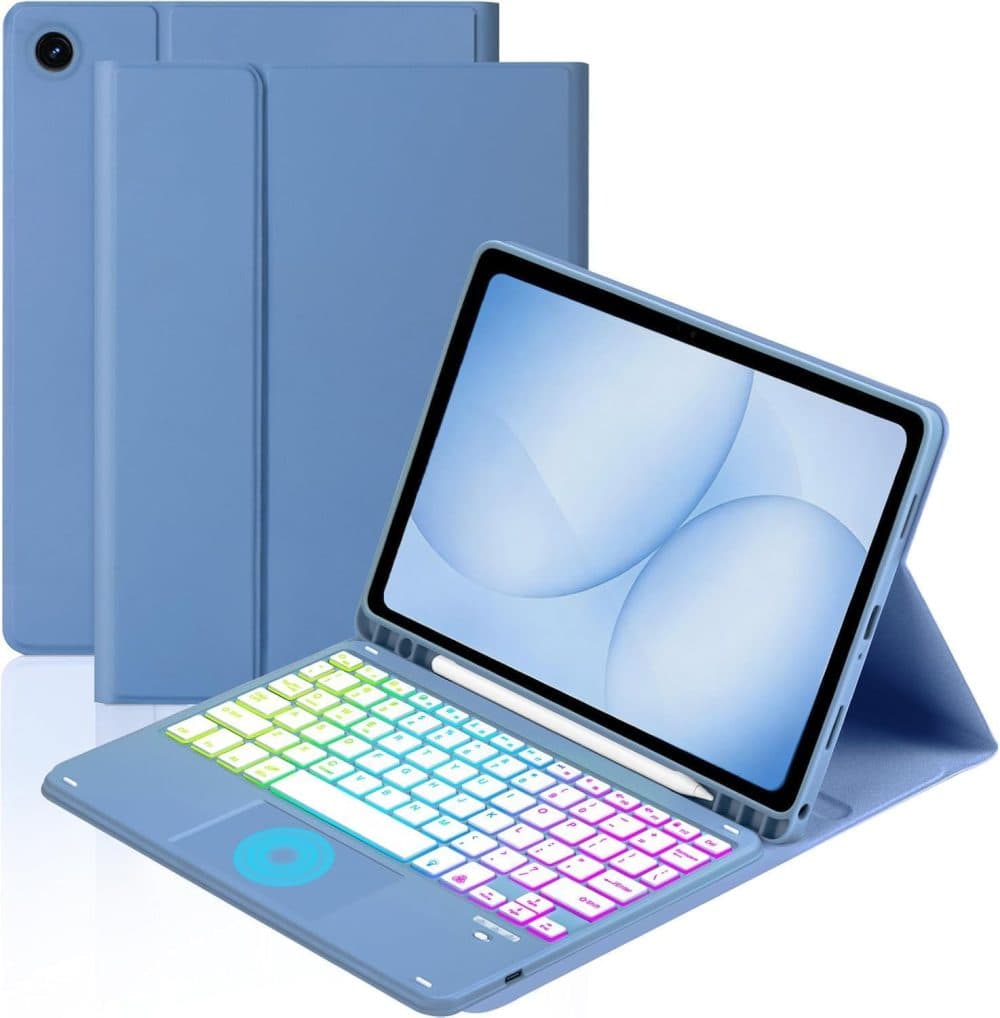 Samsung Capa Teclado A11 Plus Colorido