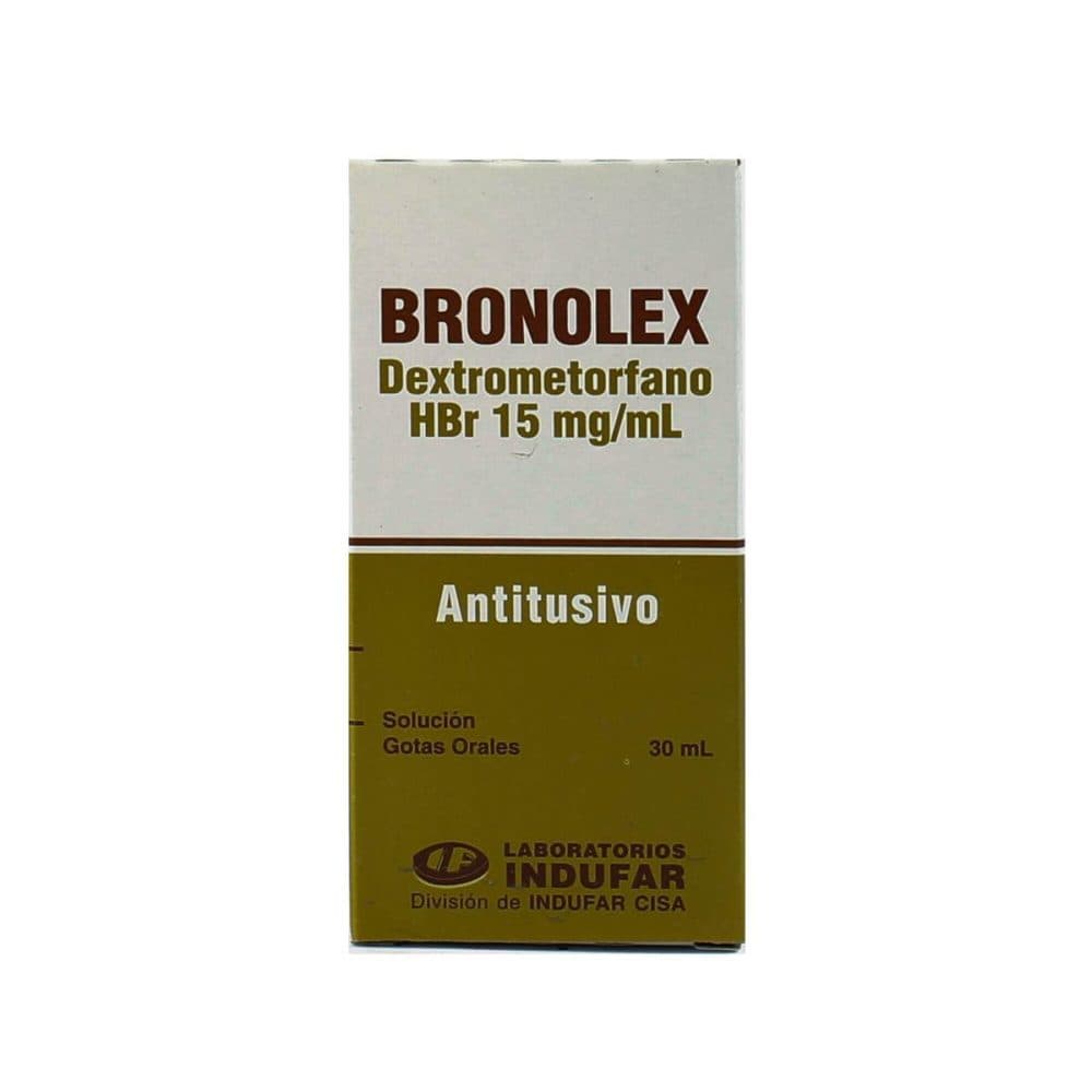 Med Antitussigeno Bronolex Indufar Gotas 30ML