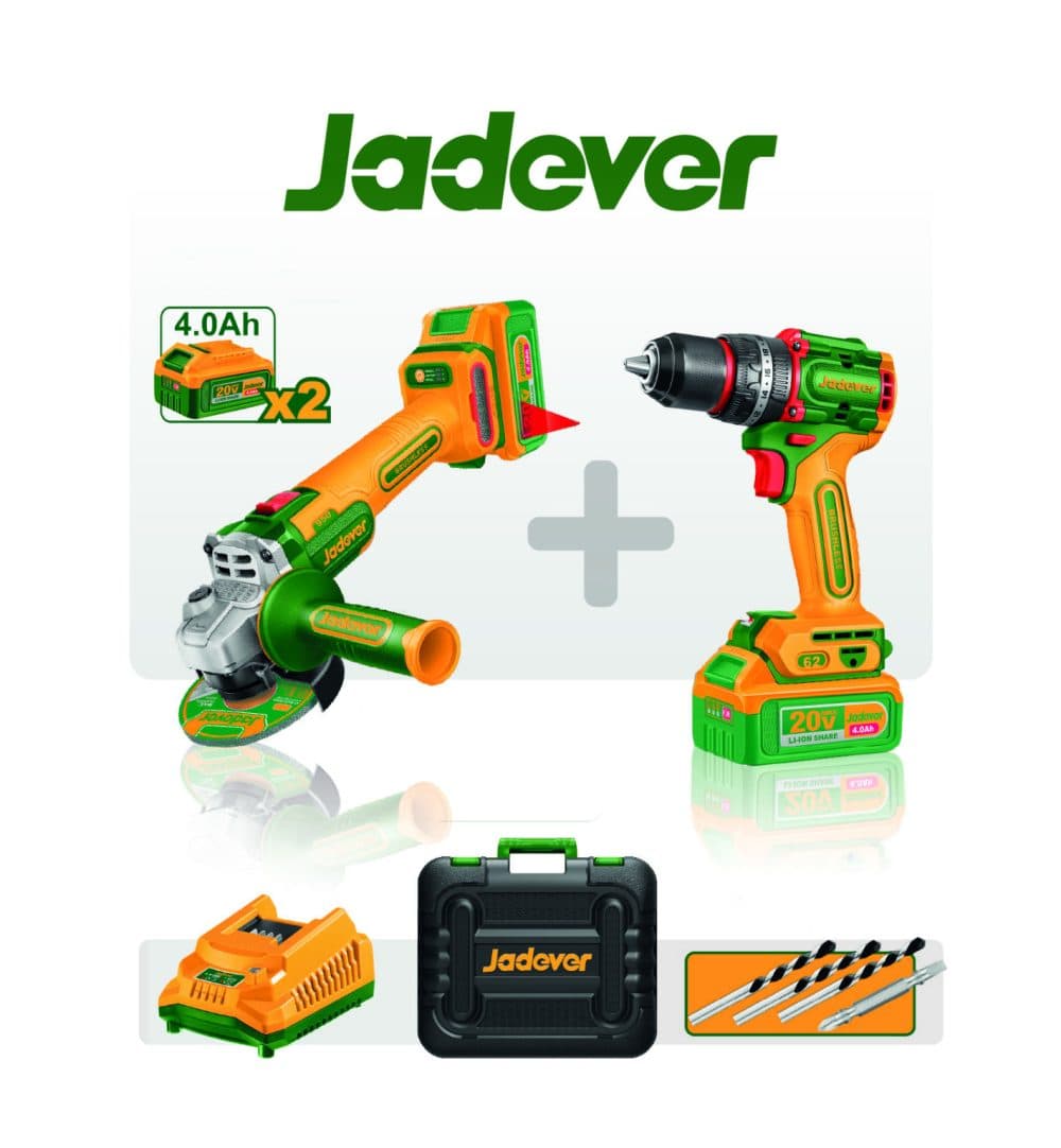 Kit Ferramentas Jadever Para Chave Fura Lan Lixa Ali Fe