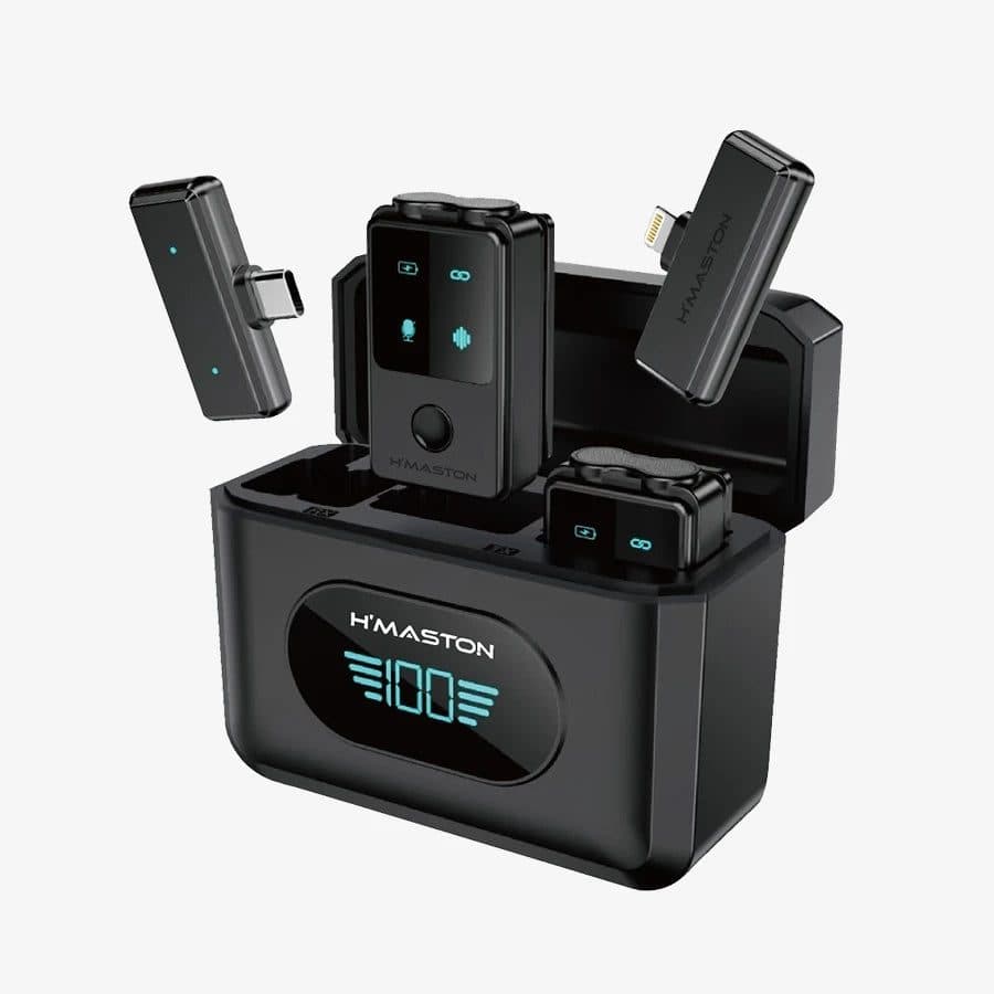 Microfone Lapela Wir Maston Wireless USB