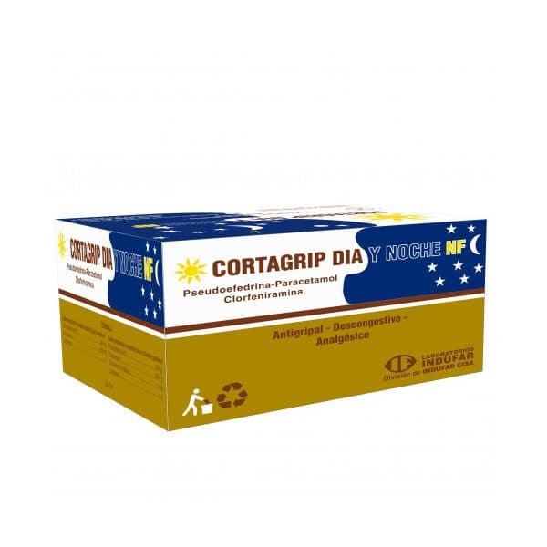 Med Antigripal Cortagrip Noite Indufar Blister
