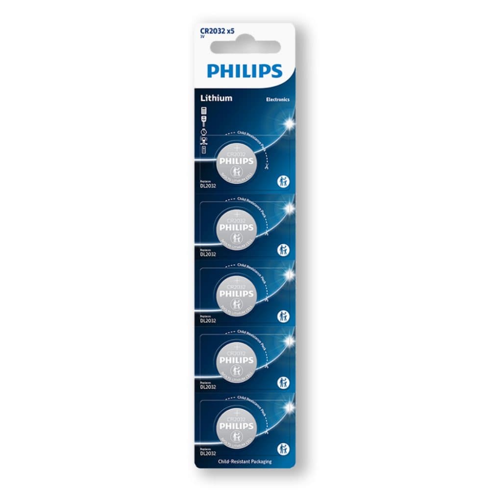 Philips Pilha 3V 5PCS