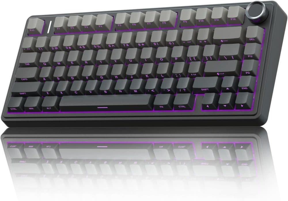 Teclado Mecanico Aula He Rbg 60 Wood Magnetic