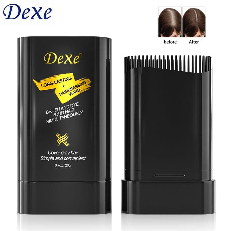 Retoque De Raiz Em Bastao Dexe Hairdressing Wand Castanho Oscuro 20G