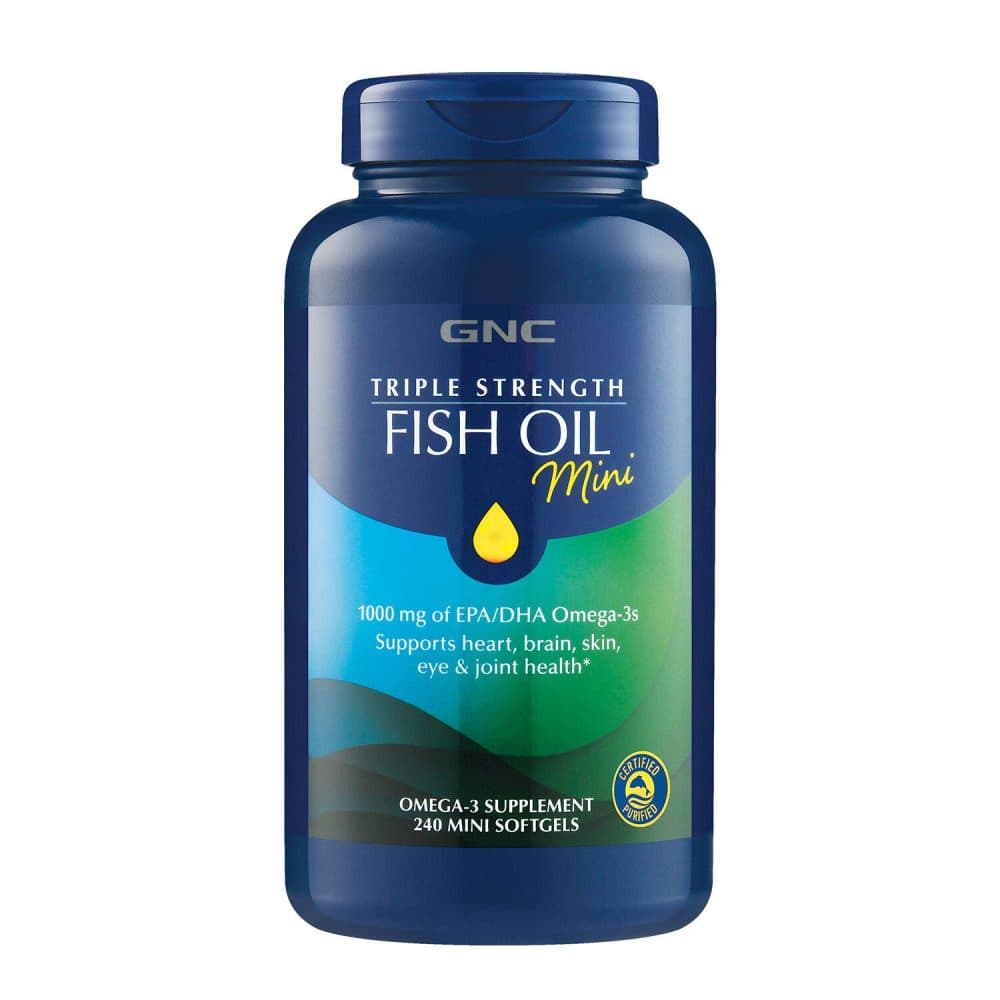 Vitamina Gnc Triple Strength Fish Oil Mini