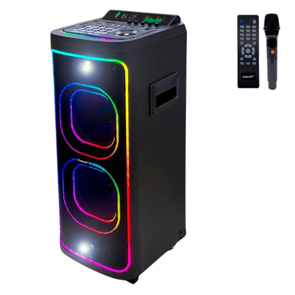 Speaker Ecopower X2 1M Microfone Bluetooth