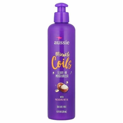 Creme De Pentear Aussie Miracle Coils Leave In Macadamia 251ML