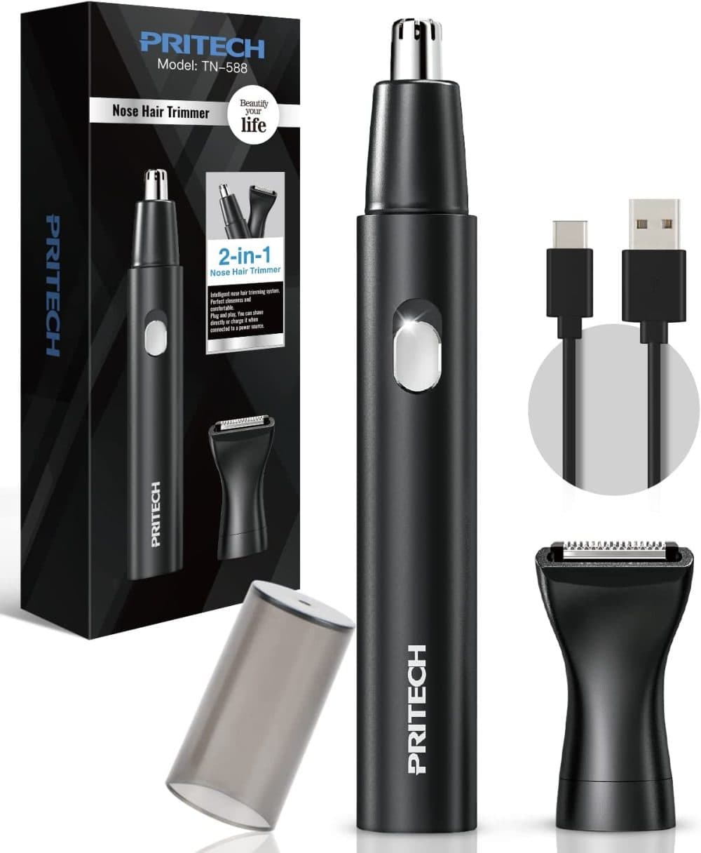 Barbeador Pritech Portatil Mini USB