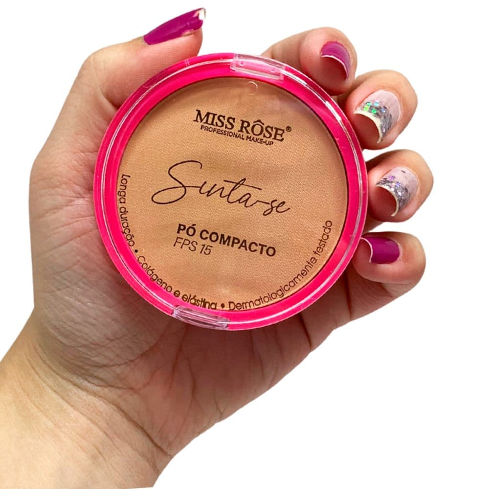 Po Compacto Miss Rose Natural