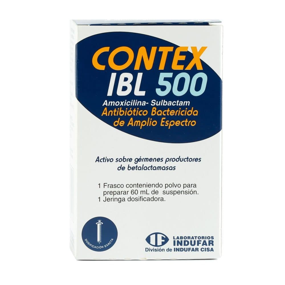 Med Antibiotico Contex Ibl 500 Indufar Xarope 60ML