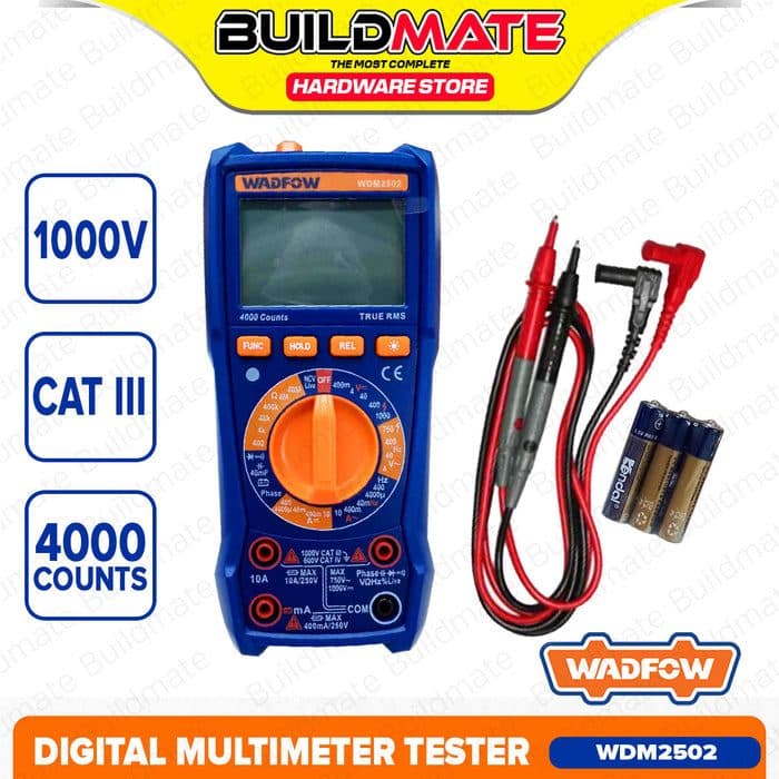 Multimetro Digital Wadfow Cat Iii