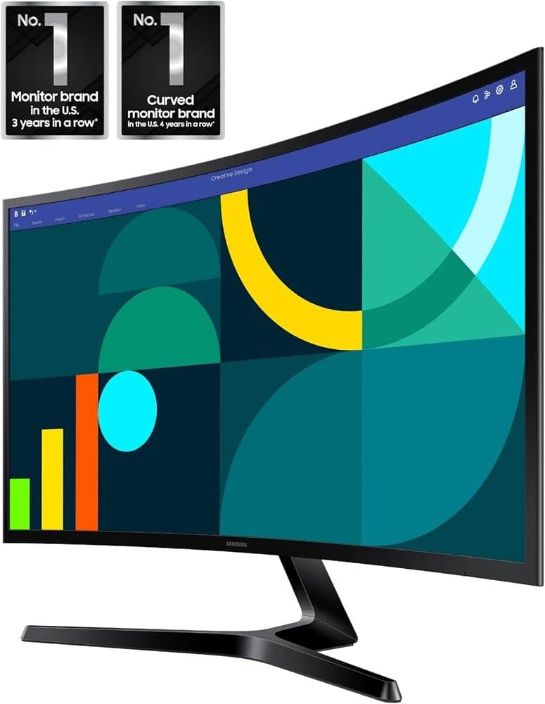 Samsung Monitor LED S3 Curvo Hdmi Fhd