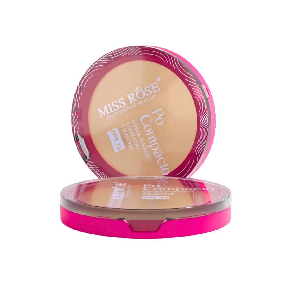 Po Compacto Miss Rose Beige 1