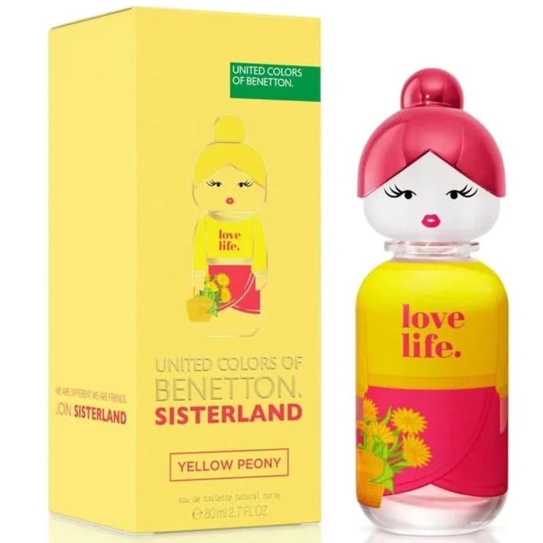 Benetton Sisterland Yellow Peony 80ML EDT