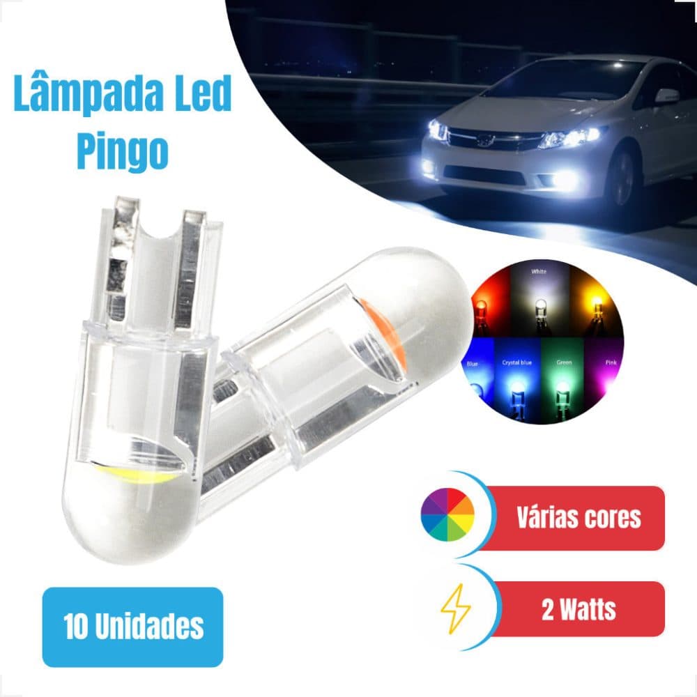 Lampada LED Pingo Motor One 10T Power Error Free 300 Lumen
