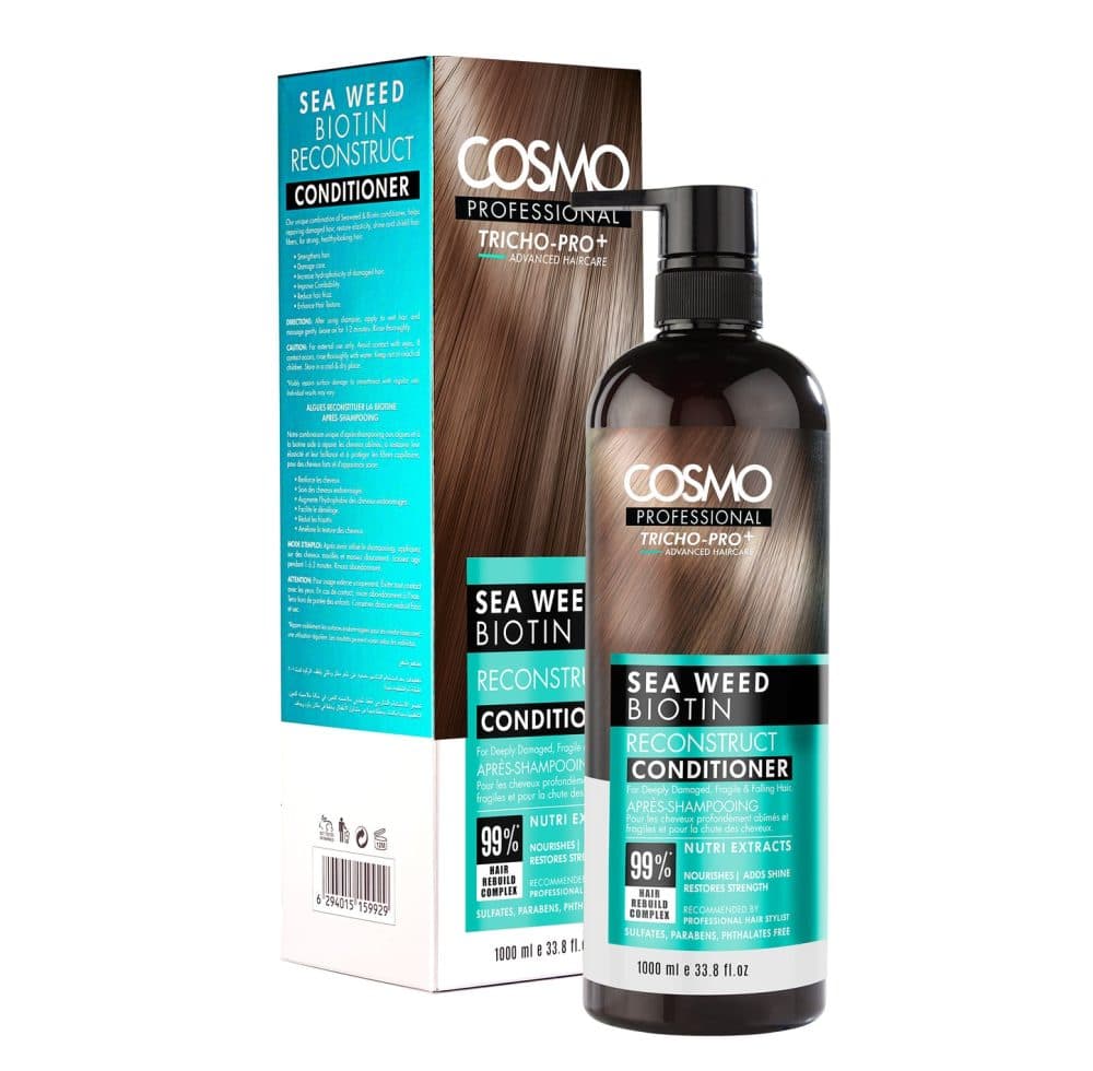Cond Cosmo Tricho Pro Plus Sea Weed Biotin Reconstruct 1L