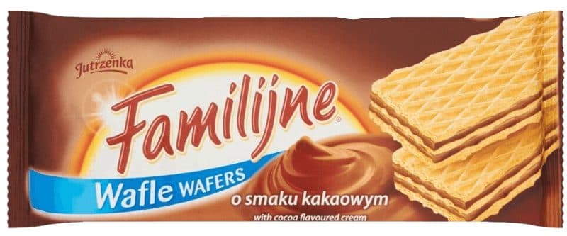 Biscoito Wafer Jutrzenka Familijne Mus Czekoladowy