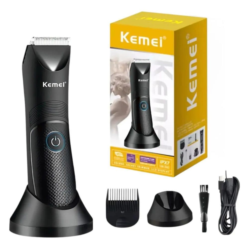 Aparador De Pelo Kemei Base Bivolt