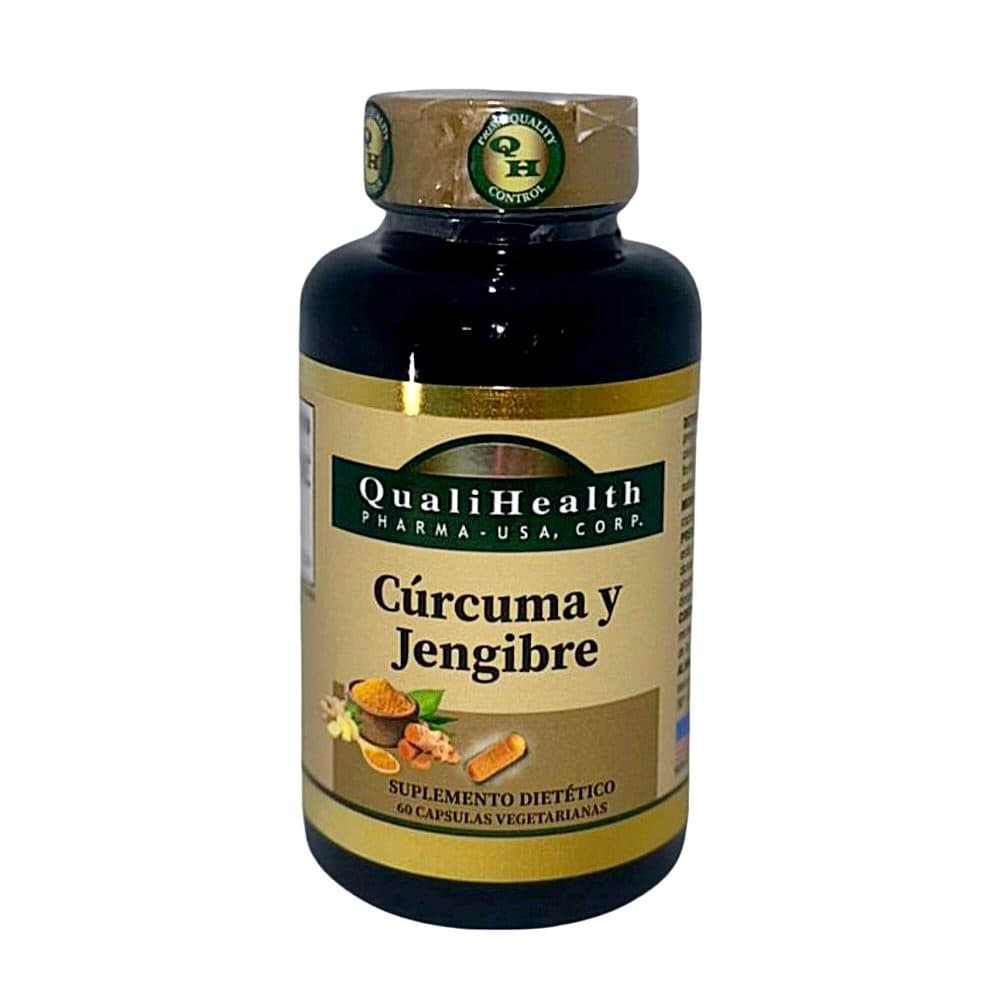 Vitamina Qualihealt Curcuma Jengibre