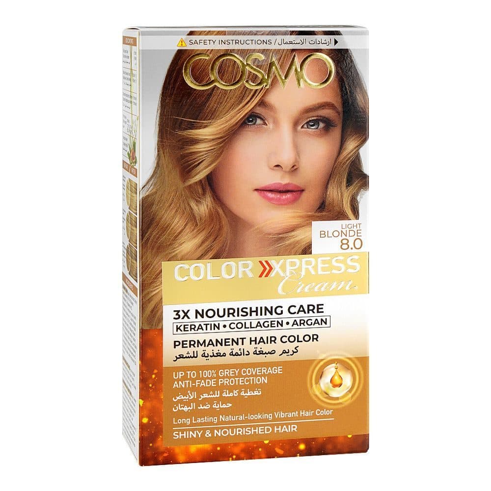 Tinta Cabelo Cosmo Color Express 3X Light Blonde
