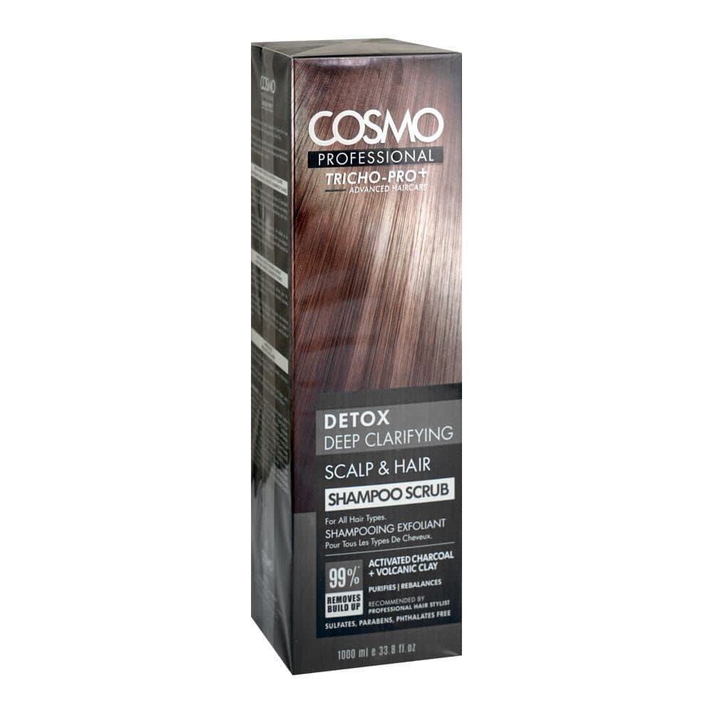 Shampoo Cosmo Tricho Pro Plus Detox Deep Clarifying Scap Hair 1L