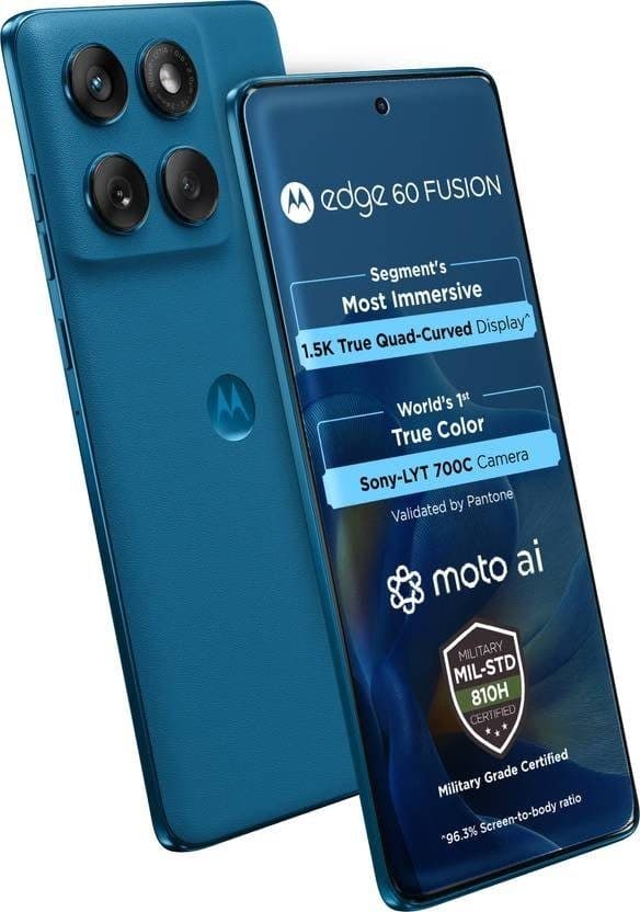 Motorola Edge 60 Fusion 5G Fonte 256GB Blue