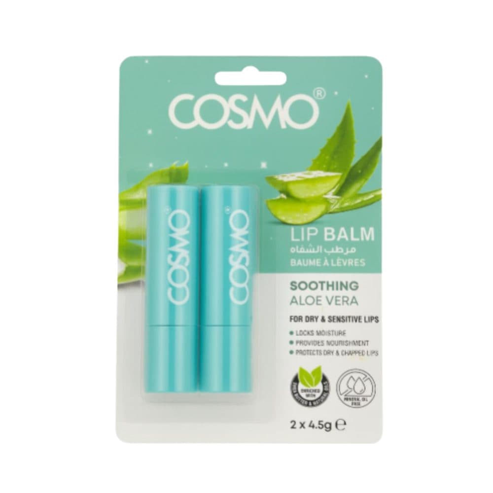 Protetor Labial Cosmo Lip Balm Soothing Aloe Vera 4 5GR