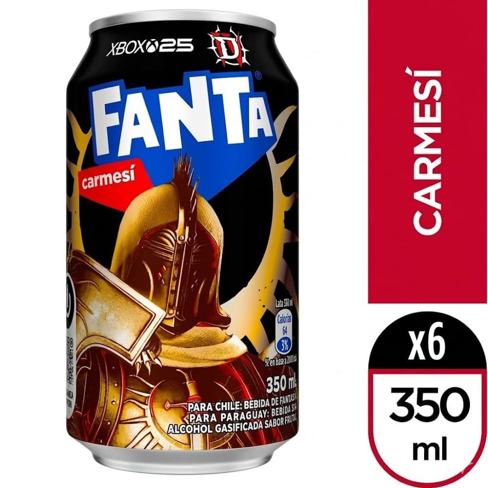 Beb Fanta Carmesi Lata 350ML