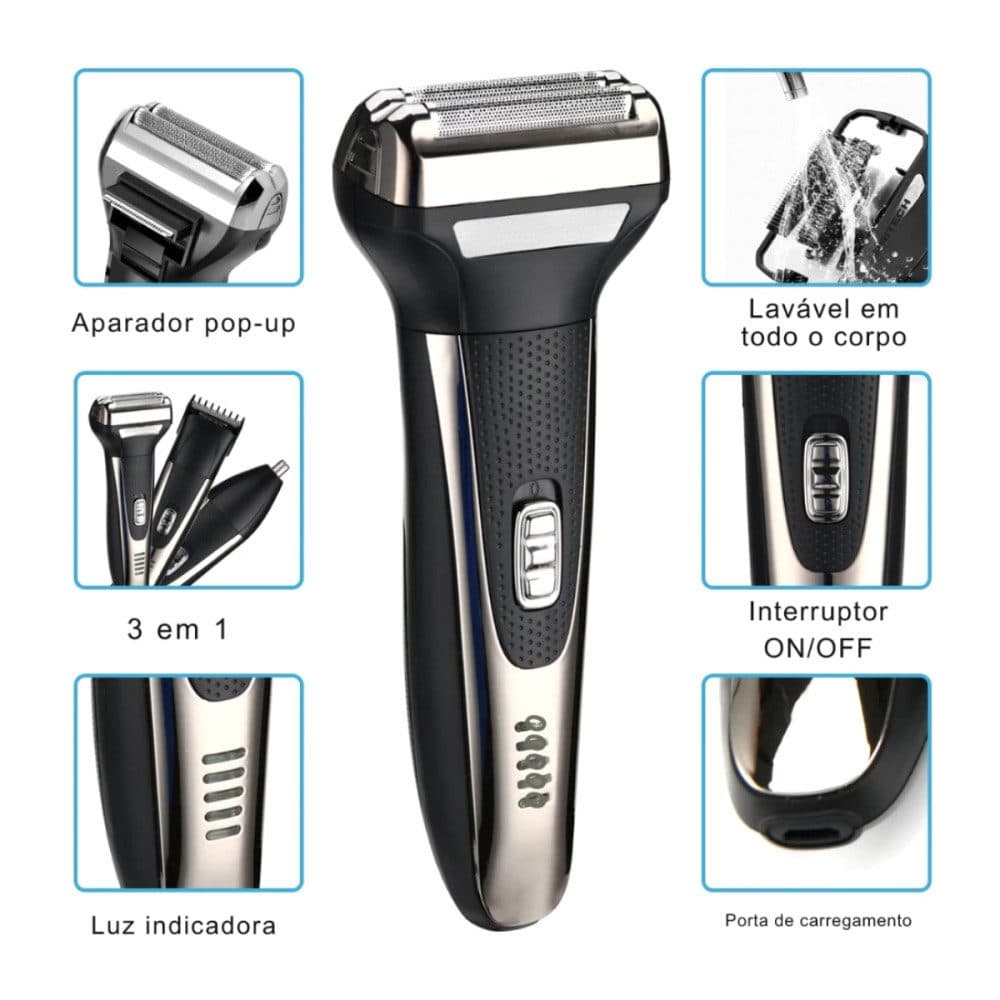 Barbeador Lexical Bivolt