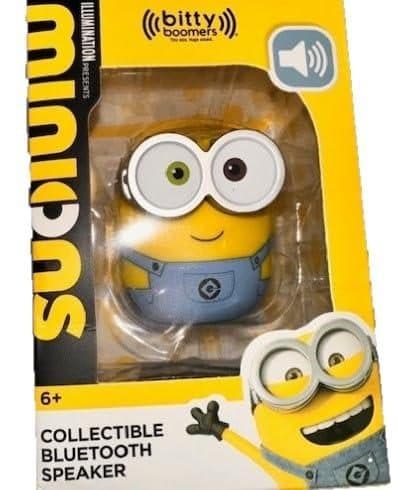 Bitty Boomers Universal Minions Bob Bitty Boomers Bluetooth Spkrs