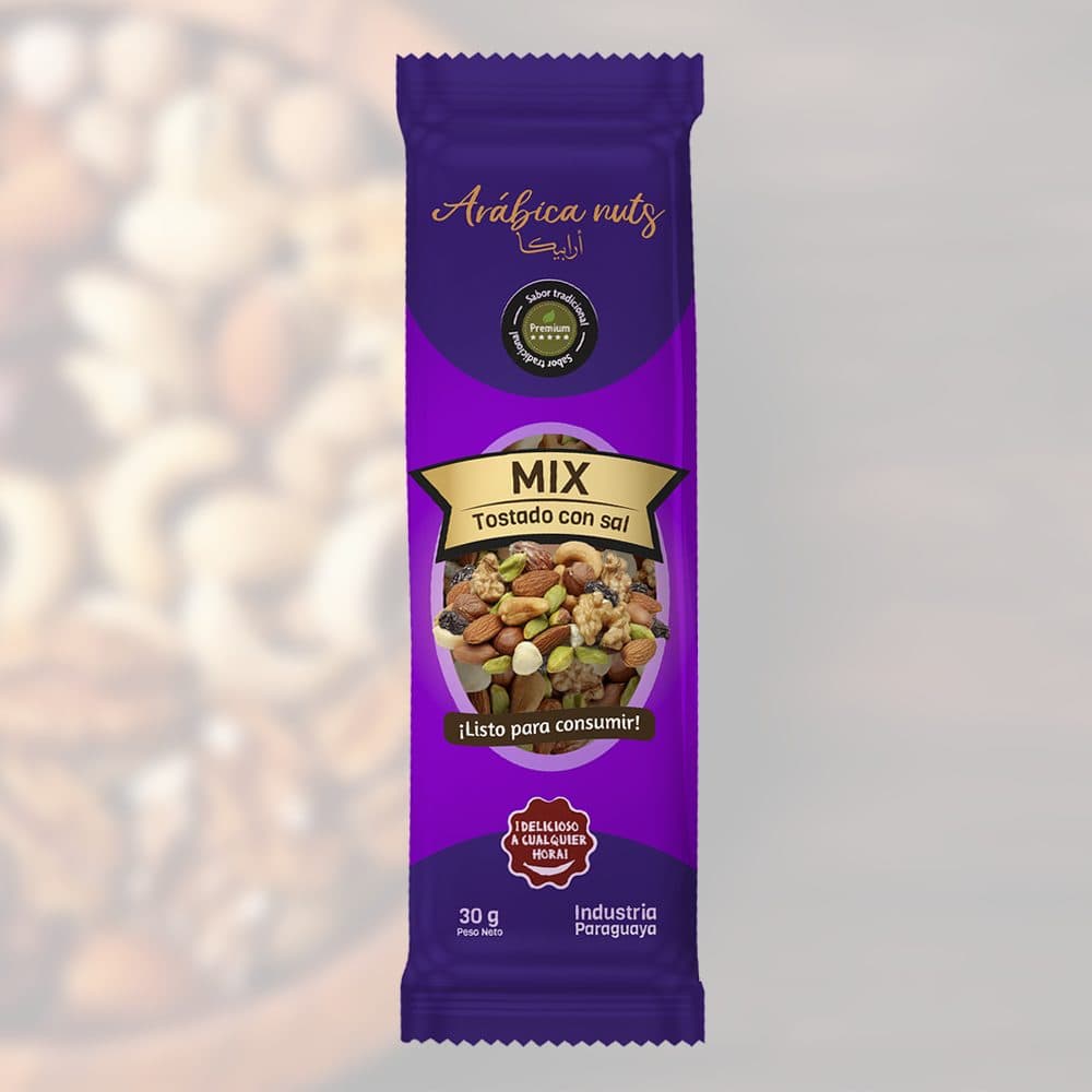 Mix Arabica Nuts Mix De Frutas Deshidratada Banan Kiwi Duraz Mang 50G