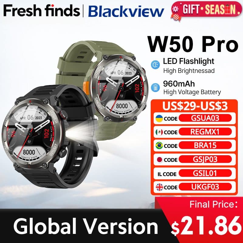 Blackview Smart Watch W50 Pro