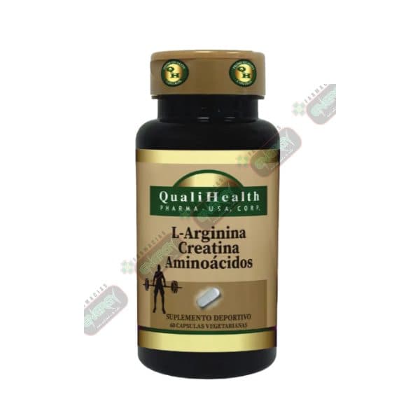 Vitamina Qualihealt Arginina Creatina Aminoacidos