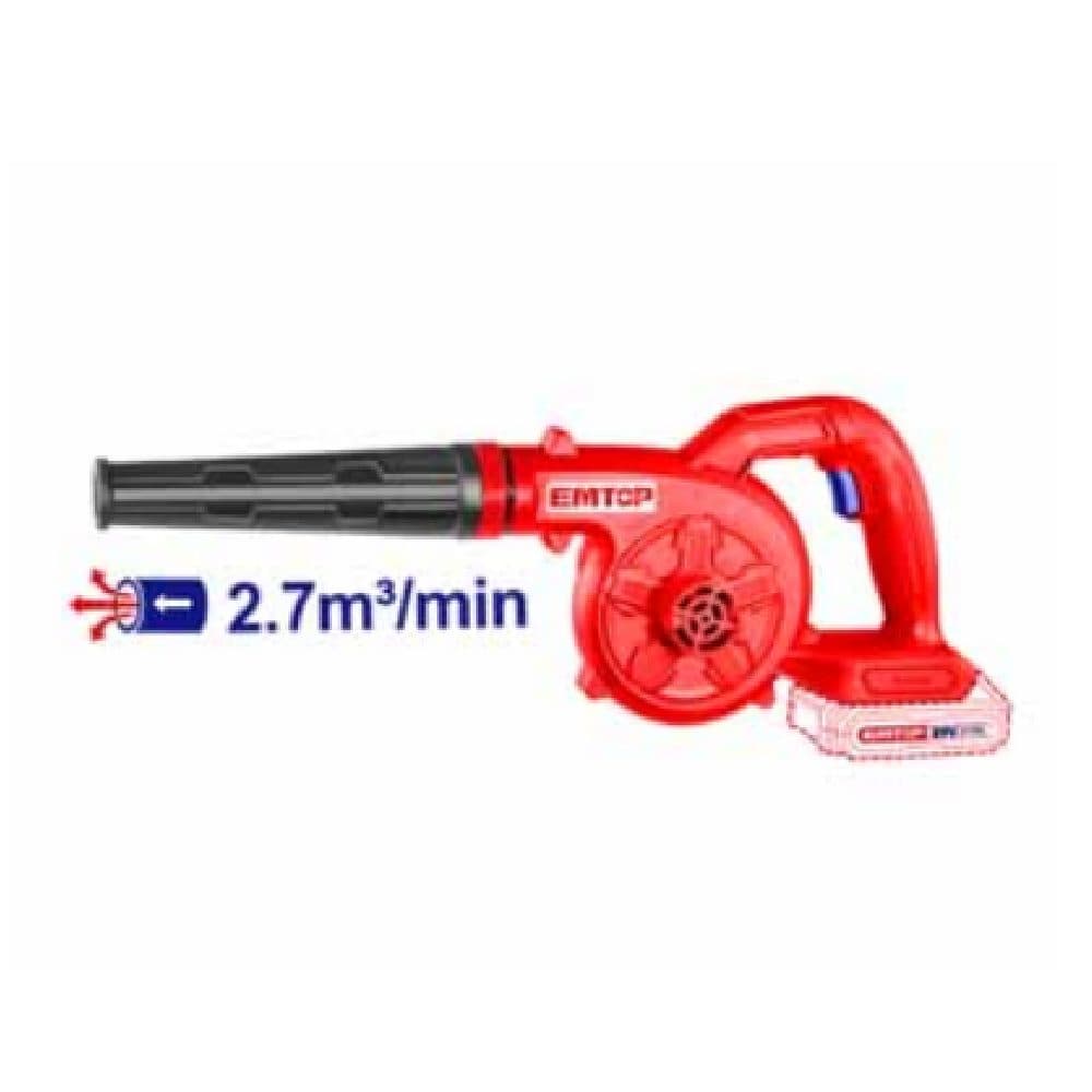 Soprador Termico Bateria Emtop 2BAT Carr