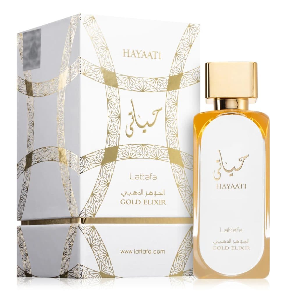 Lattafa Tester Hayaati Gold Elixir 100ML EDP Feminino