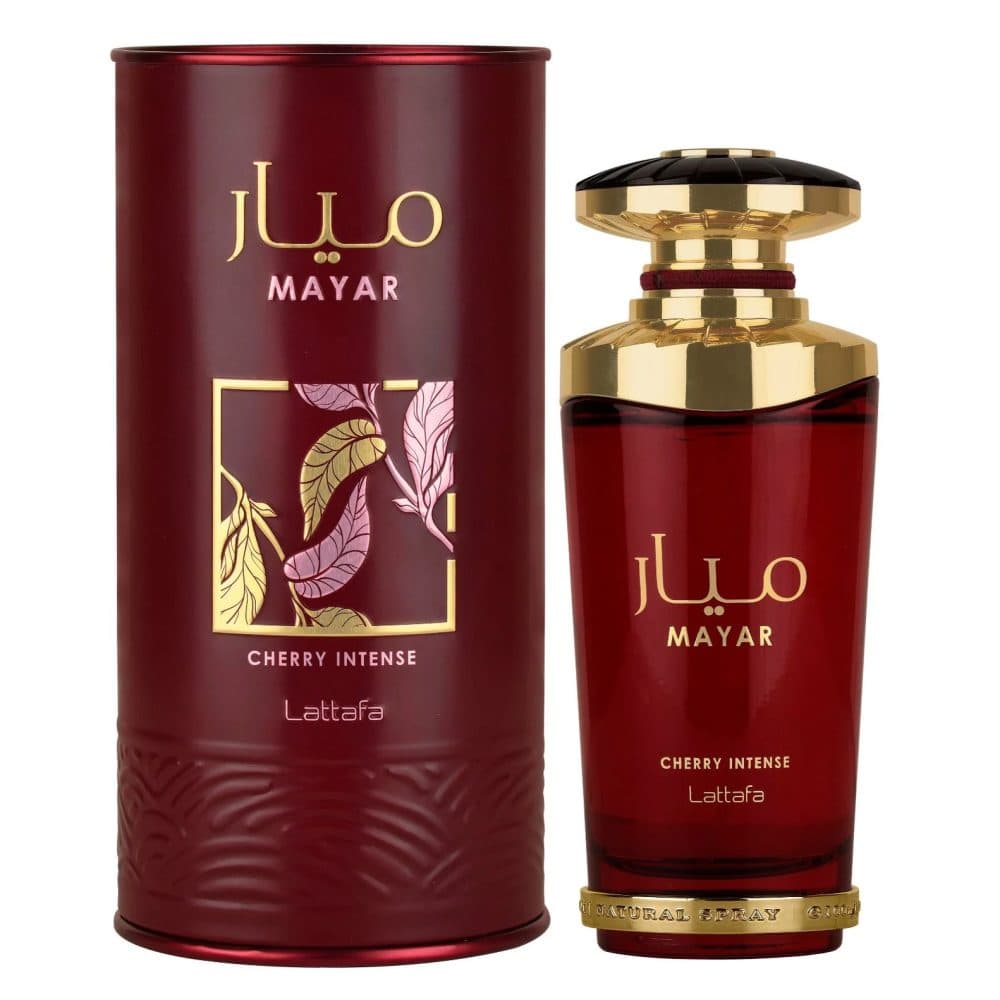 Lattafa Kit Mayar Cherry Intense Hair Mist 280 100ML EDP Feminino