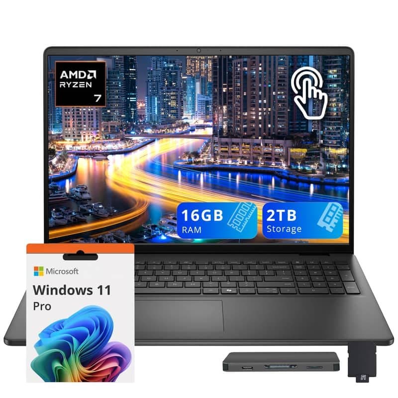 Dell 16 Amd R7 250 16 Touch W11 Nw