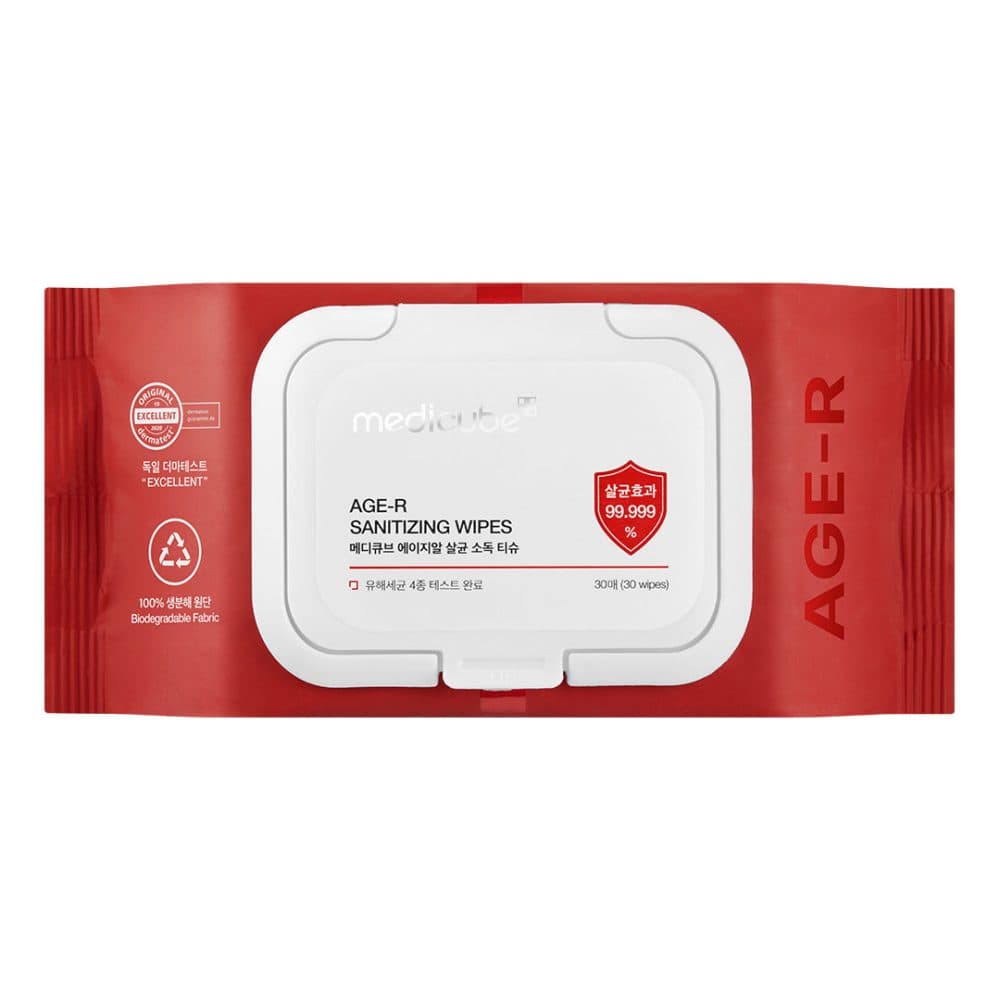 Limpador Facial Medicube Age Sanitizing Wipes