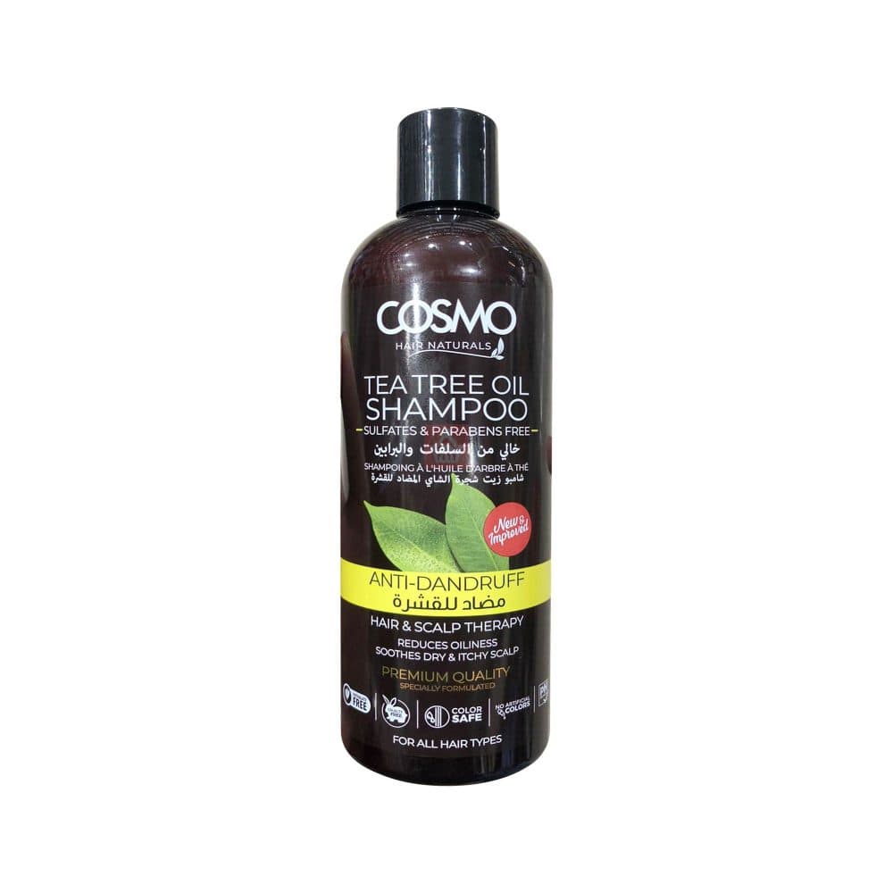 Shampoo Cosmo Tea Tree Oil Anti Dandruff 480ML
