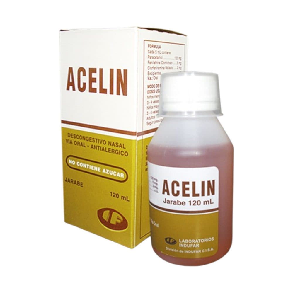 Med Antigripal Acelin Indufar Xarope 120ML