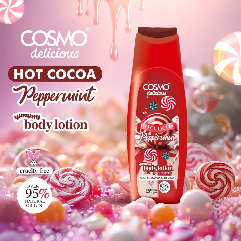 Lo Ao Body Cosmo Delicious Hot Cocoa Peppermint 400ML