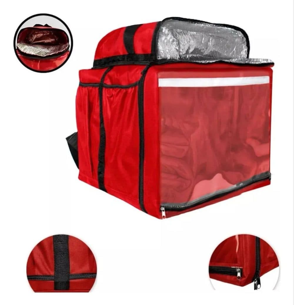 Mochila Bag Delivery Ifood 45L Termica Nylon