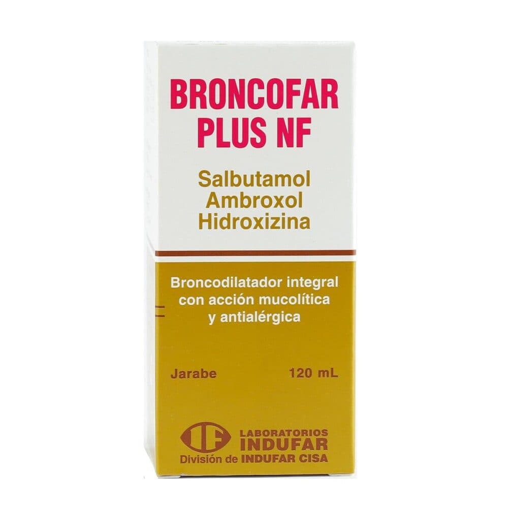 Med Broncodilatador Broncofar Plus Indufar Cx