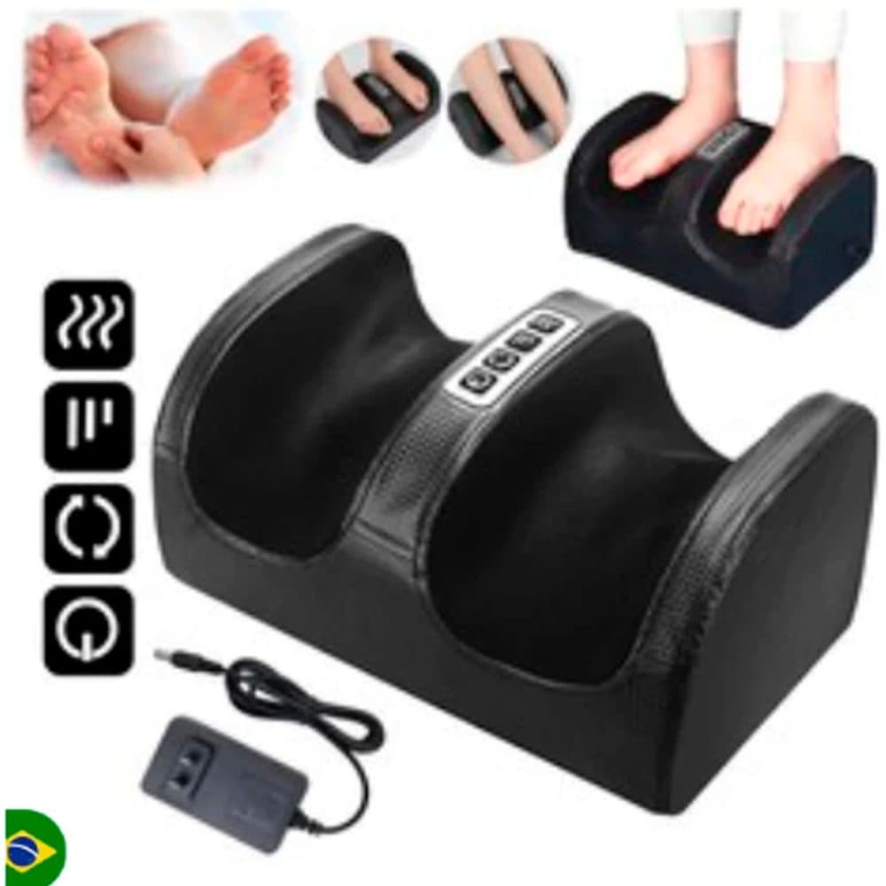 Massageador Pes More Fitness Foot Massager Bivolt