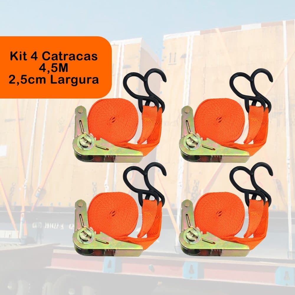 Kit Fita Catraca Cap 4 26M
