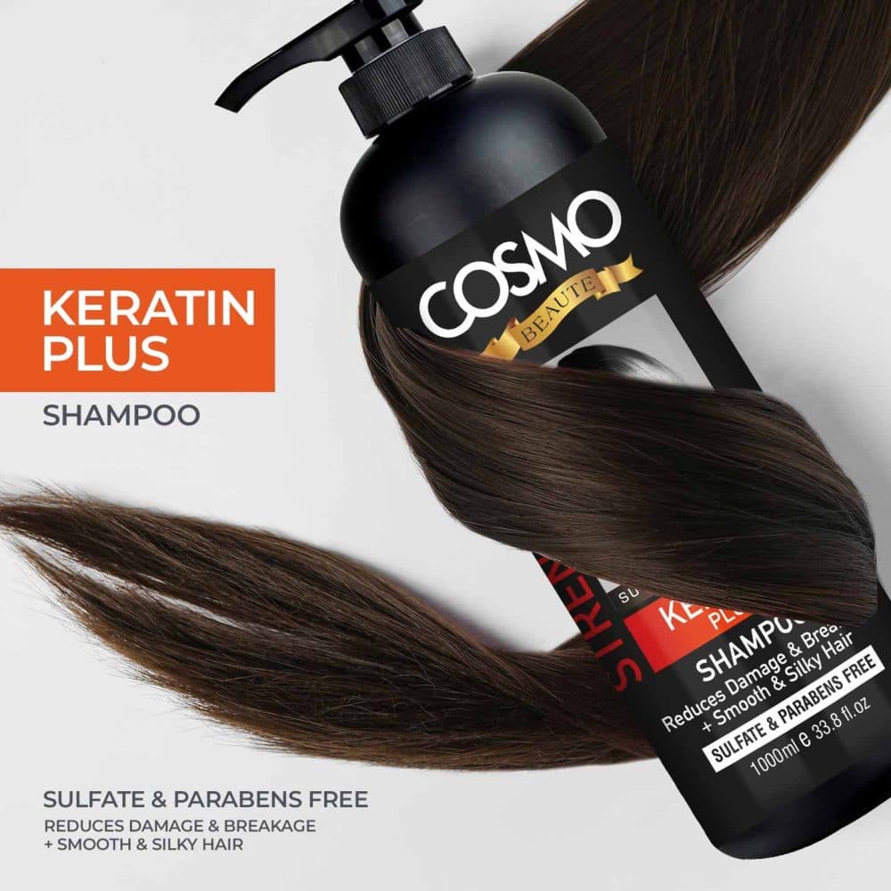 Shampoo Cosmo Beaute Strength Keratin Plus 1L