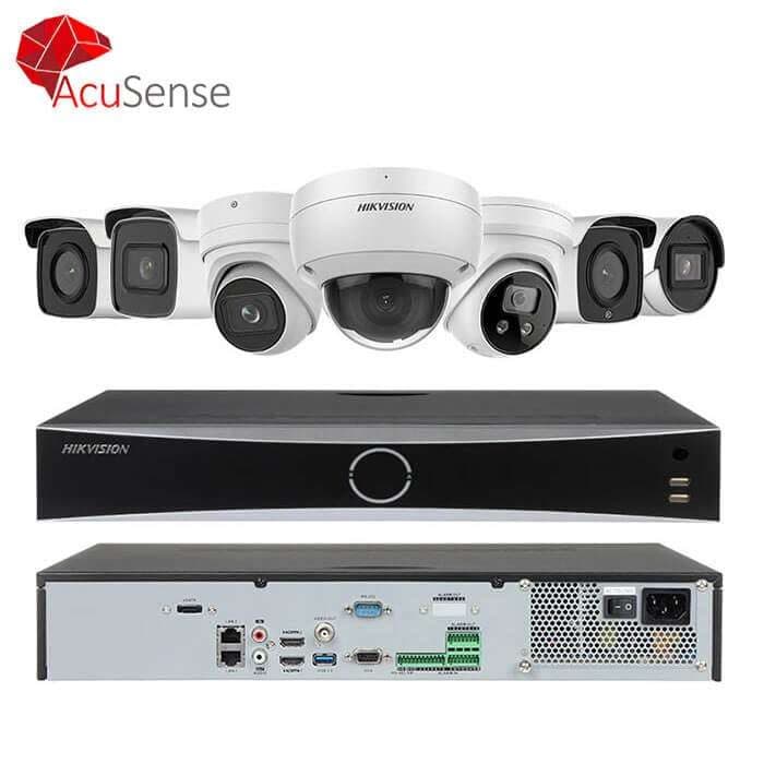 Cctv Nvr Hikvision Series Acusense Hdmi Vga