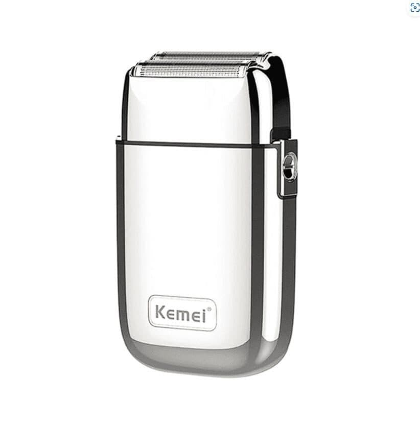 Barbeador Kemei Prata Bivolt